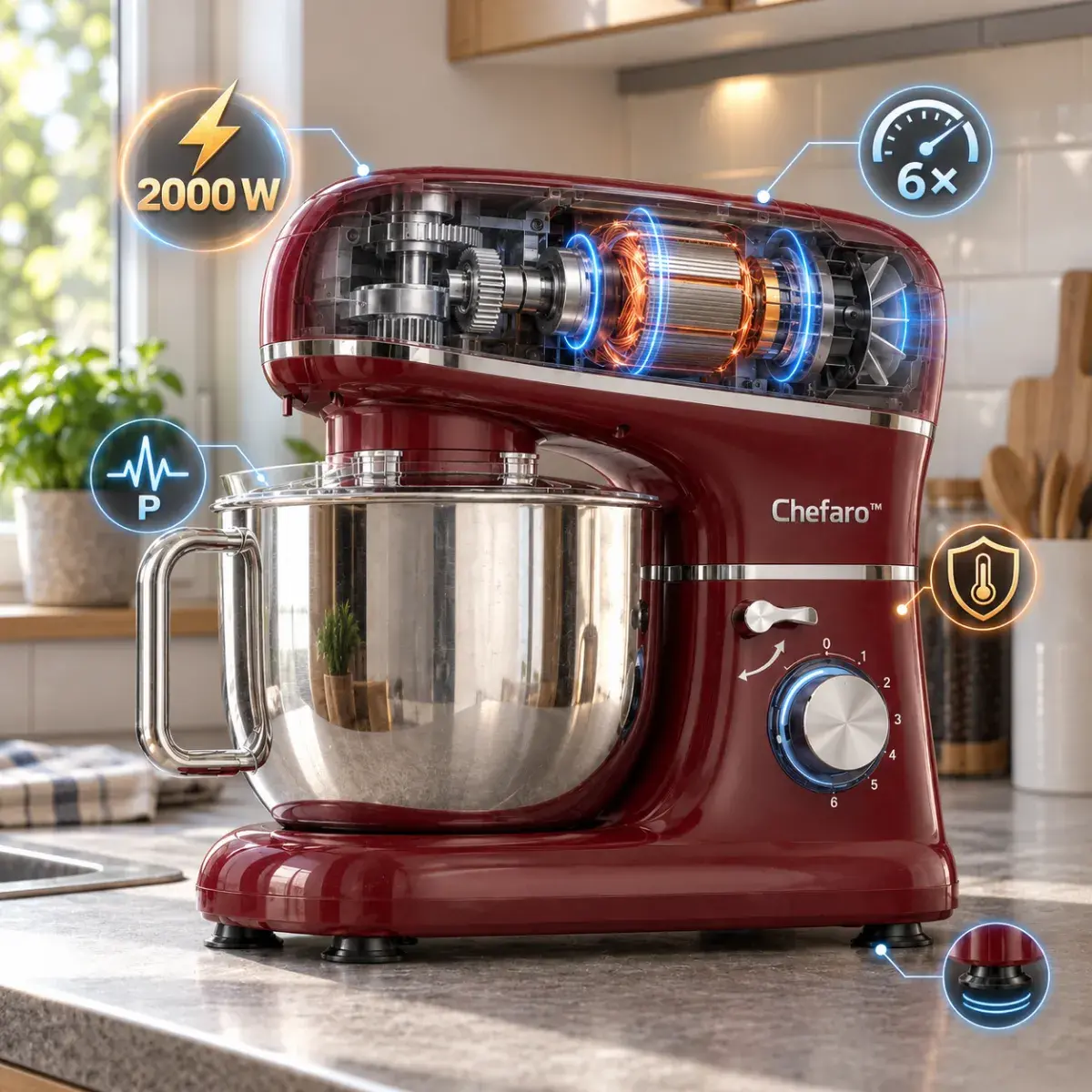 Motore potente Chefaro 2000W
